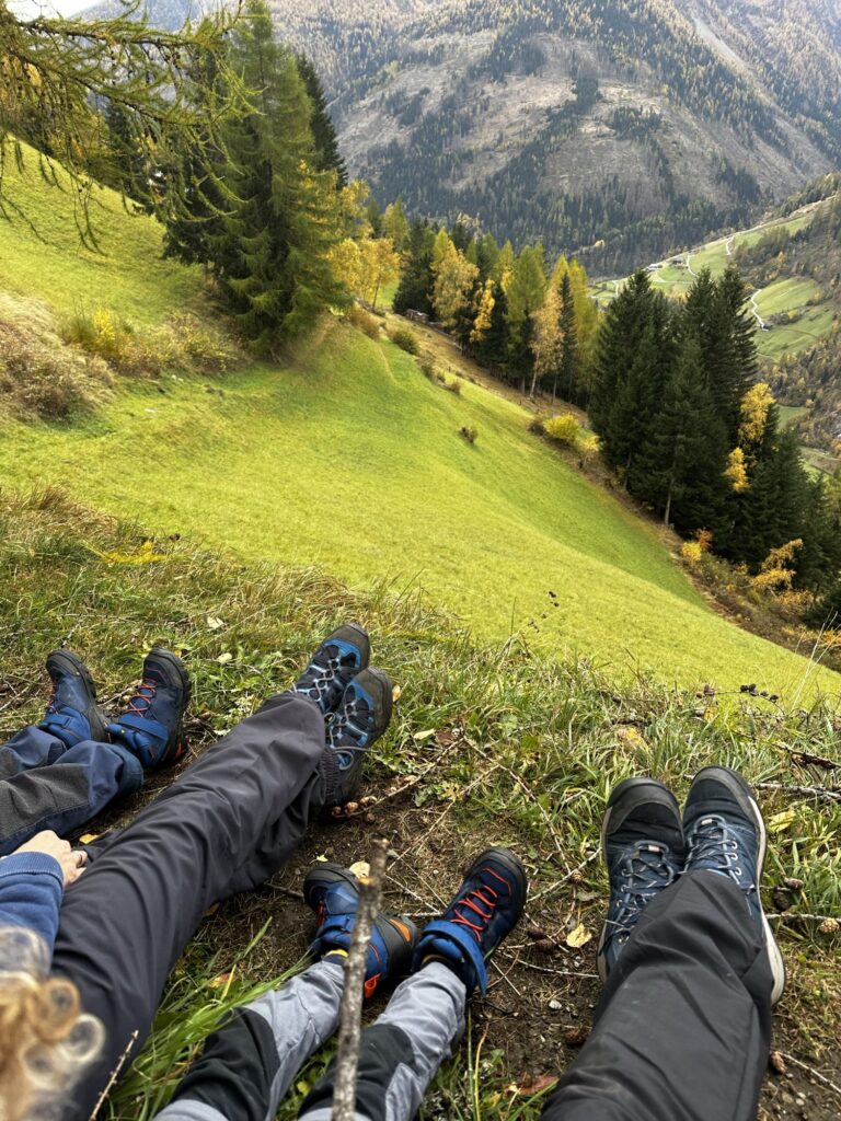 Pause im Gras